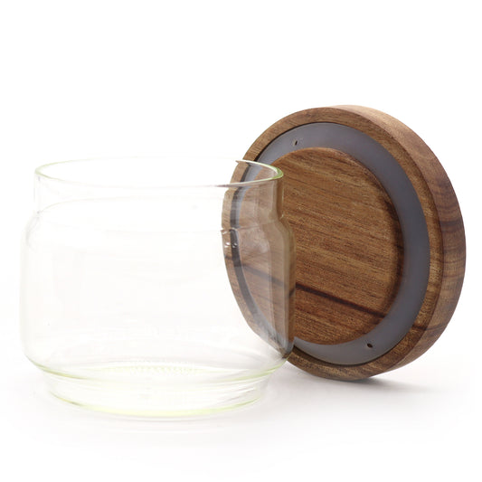Bambus Cottage Glasgefäß - 7cm