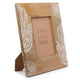 Marco Grande de Madera de Mango (para 13x18cm) 28x23x2cm - Hamsa Blanco