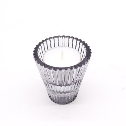 Portavelas reversible para cena / vela de té - Gris medianoche