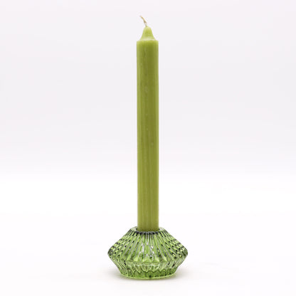 Portavelas reversible con diseño de flor para cena / vela de té - Jardín de Jade