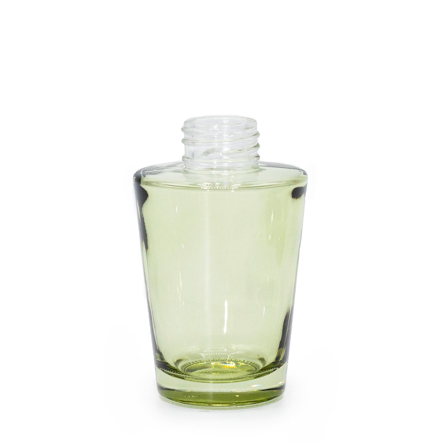 Botella de difusor de varillas en forma de jarrón de 100 ml  - Verde ahumado