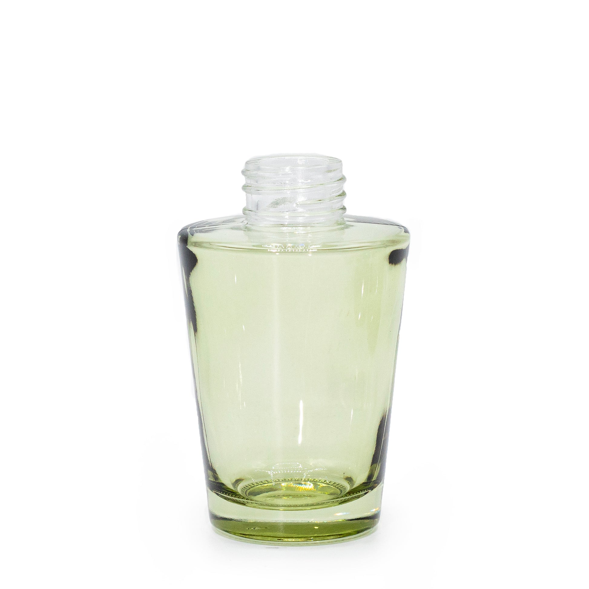 Botella de difusor de varillas en forma de jarrón de 100 ml  - Verde ahumado