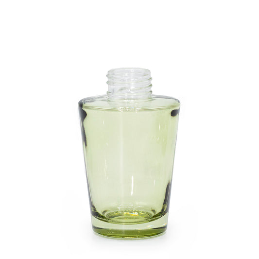 Botella de difusor de varillas en forma de jarrón de 100 ml  - Verde ahumado