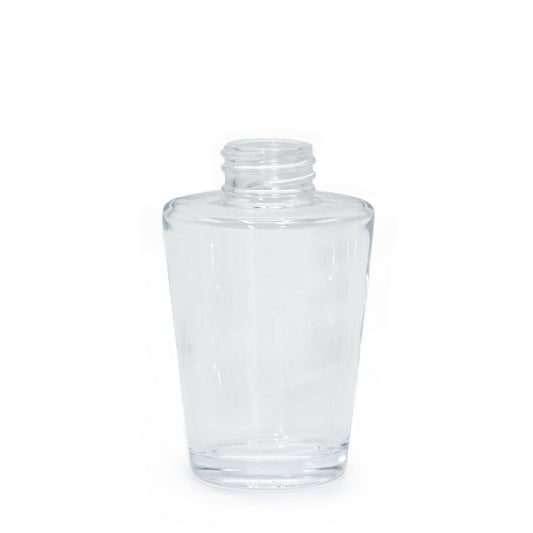 Botella de difusor de varillas en forma de jarrón de 100 ml  - Transparente