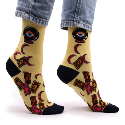 Hop Hare Socken (Größen 41-46) - Tarotkarten -