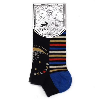 Chaussettes basses Hop Hare en bambou P/M (36-40) - Phases de lune