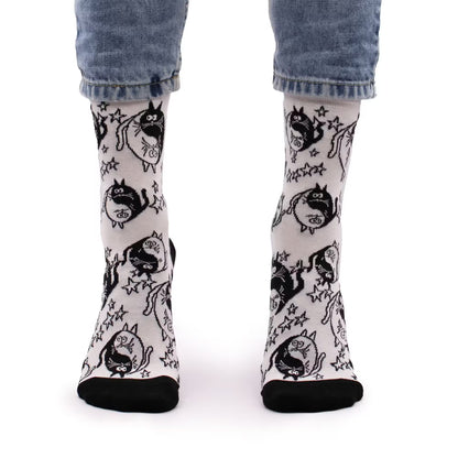 Chaussettes en bambou Hop Hare (S/M) - Ying Yang -