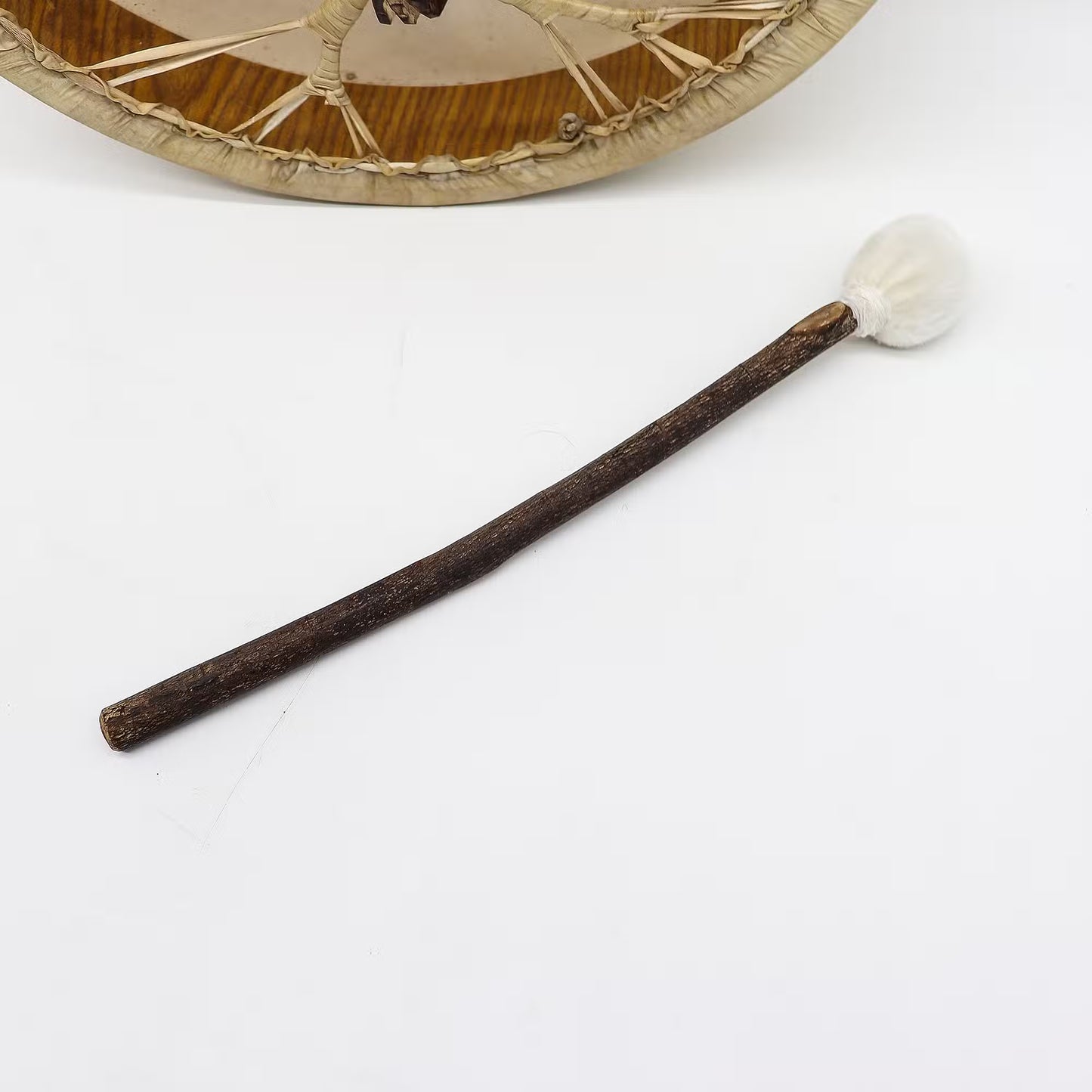 Bear Spirit - Schamanentrommel und Schlägel - Stimmbar - 40 cm