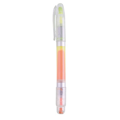 Surligneur double orange jaune