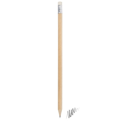 Lápiz Madera Goma Natural (lote de 100)