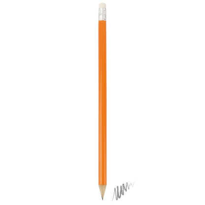 Crayon Bois Gomme Orange (lot de 100)