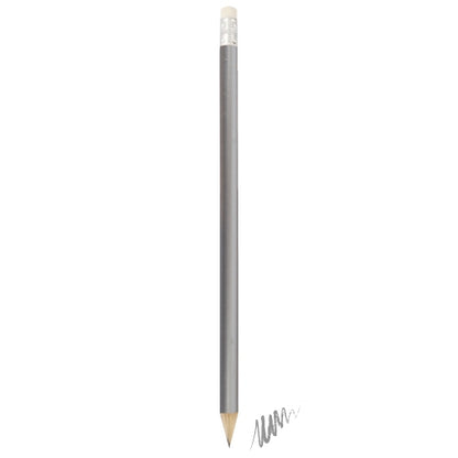 Crayon Bois Gomme Argent (lot de 100)