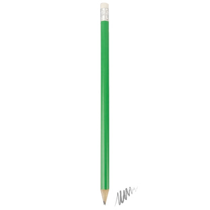 Crayon bois gomme verte (lot de 100)
