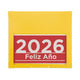 Kühlschrankkalender Gelb 2026