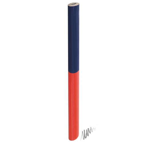 Crayon de charpentier Duo Bleu/Rouge (paquet de 100)