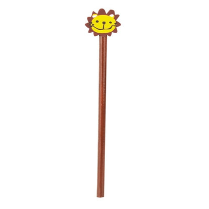 Crayon Bois Gomme Lion