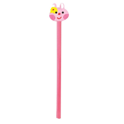Crayon Bois Gomme Lapin