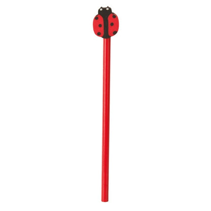 Bleistift Holz Radiergummi Marienkäfer