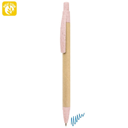 Kugelschreiber Weizenfaser Rosa