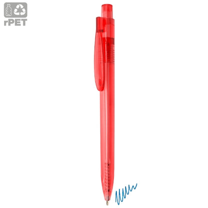 Bolígrafo RPET Reciclado Rojo