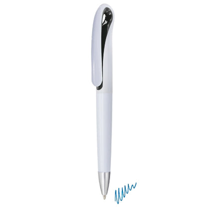 Bolígrafo Bicolor Blanco Negro Recambio 1mm