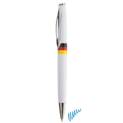 Stift aus Metall/Kunststoff mit deutscher Ale-Flagge