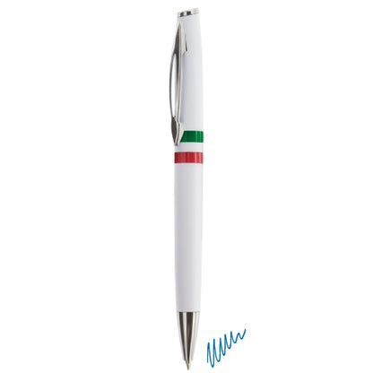 Kugelschreiber aus Metall/Kunststoff, italienische Flagge, Italien