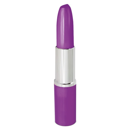 Stylo en forme de rouge à lèvres lilas