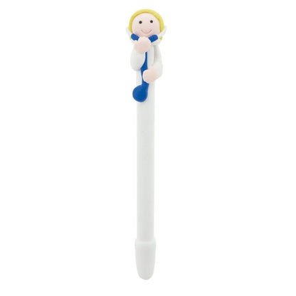 Bolígrafo Artesanal Figura Ángel Blanco