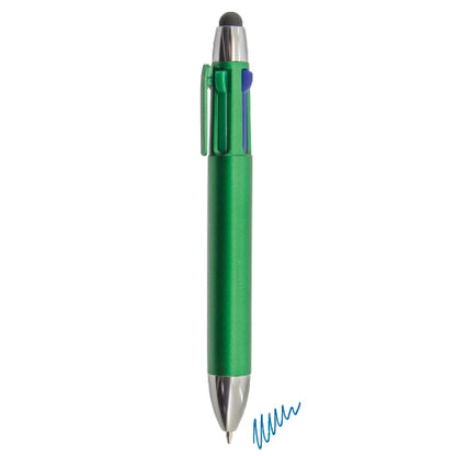 Grüner 4-Farben-Zeigerstift