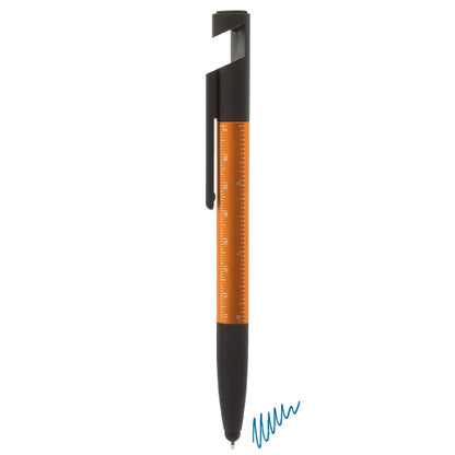 Boligrafo Touch 7 Funciones Naranja