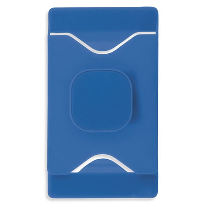 Sujeta Móvil Tarjetero con Anillo Azul