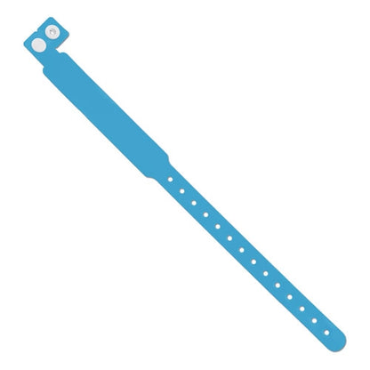 Bracelet d'enregistrement bleu standard (paquet de 100)