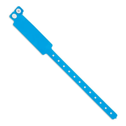 Pulsera Registro Azul Medio (lote de 100)