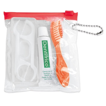 Set Dental Con Bolsa Rojo