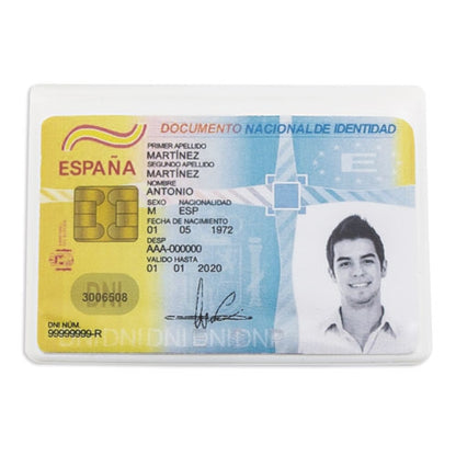 Porte-cartes blanc simple (paquet de 400)