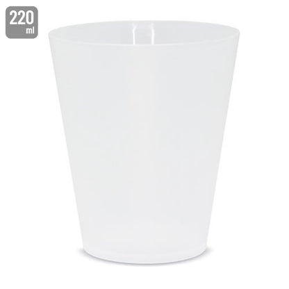 Vaso de Caña Rígido 220 ml Libre BPA