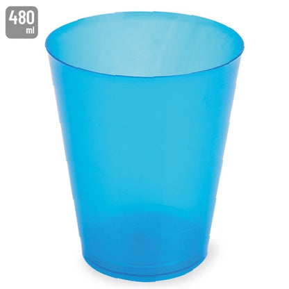 Vaso Gran Cubata Azul Reutilizable 480 ml