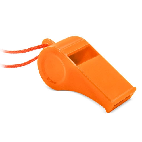 Silbato Con Cordón Naranja (lote de 50)