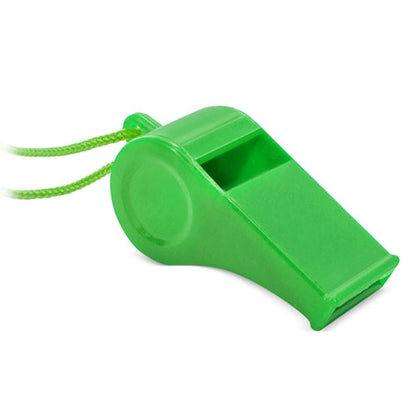 Silbato Con Cordón Verde (lote de 50)