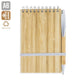 BLOC BAMBU CON BOLIGRAFO NATURE
