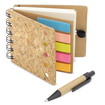 Libreta Corcho con Marcadores