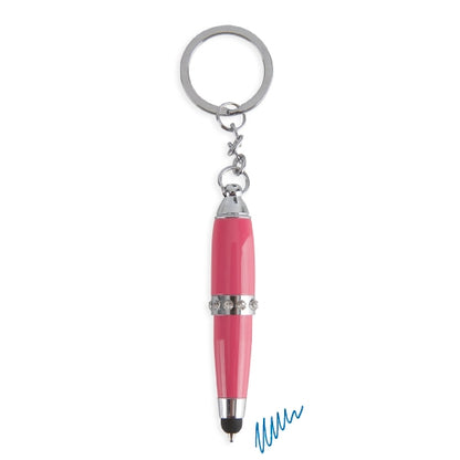 Bolígrafo Llavero Touch Capricho Rosa