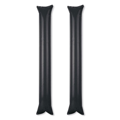 Aufblasbare Sticks Schwarz (50 Stück)