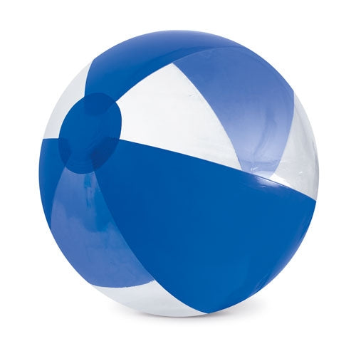 Balón Playa Transparente Azul