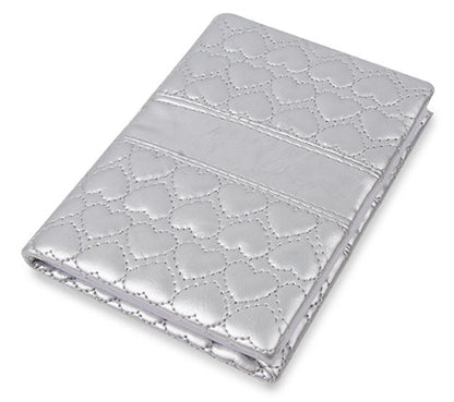 Libreta Corazón Plateada 60 Hojas