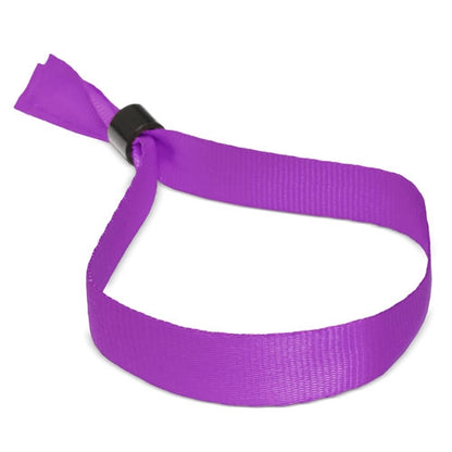 Bracelet violet inviolable (paquet de 50)