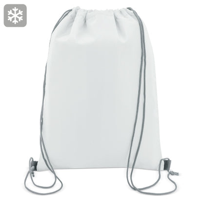 Weiße Kühlrucksacktasche