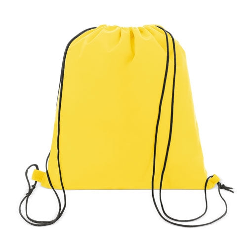 Bolsa Mochila Non Woven Amarillo (lote de 10)