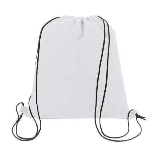 Sac à dos blanc non tissé (lot de 10)